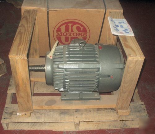 15HP, electric motor, 15 hp, 254JM, **(lot of 2)**, 