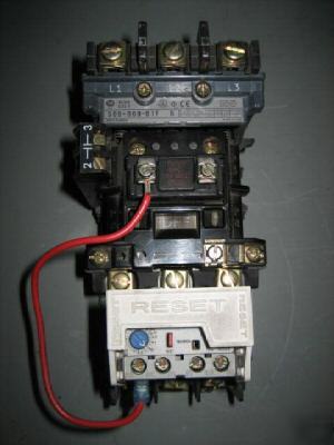 Allen bradley size 1 509-bod-B1F starter B0D ab 27A