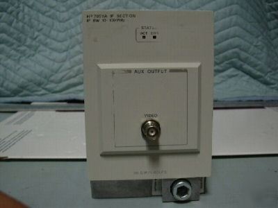 Hewlett packard agilent 70911A if section bw 10-100MHZ