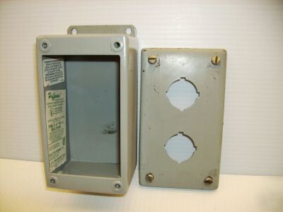 Hoffman enclosure E2PB e-2PB control station/panal *** 