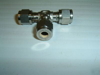 Hoke tube fitting stainless 1/4 