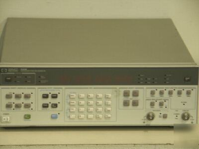 Hp 3325B synthesizer / function generator. 1 uhz-60MHZ.
