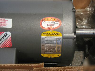 New baldor 10 hp M3312T 37B101Y511H1 isr brand 