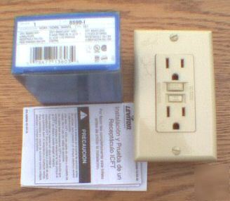 New leviton receptacle 8599-i 15 a 125 v 5-15R gfci