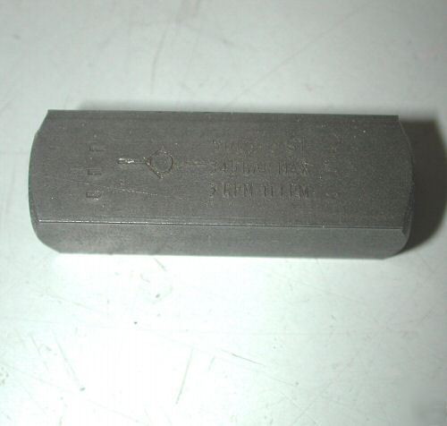Parker C200S-v 1/8 npt check valve - use for turbo oil