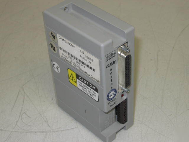 Parker compumotor OEM675T torque servo drive brushless