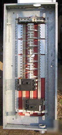 Square d load center circuit breaker box 600 a 3 phase