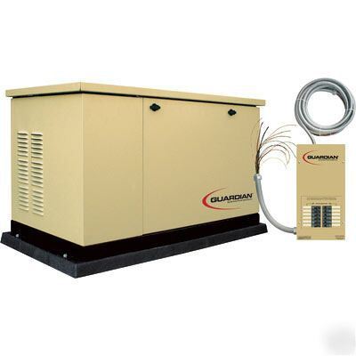 Standby generator - 13 kw - ng & lp - w/transfer switch