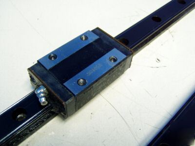 Thk 2 linear slides w/ 1 bearing m/n: SR25W - used