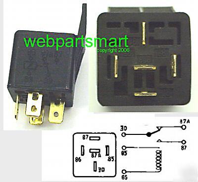 Universal 12VOLT relay 20/30 amp with mount