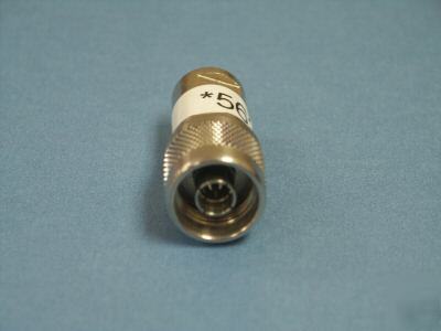 535-mncoaxial precision termination, dc-12.4 ghz, 1WATT