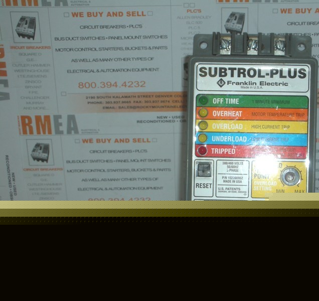 Franklin electric/subtrol-plus 152200952