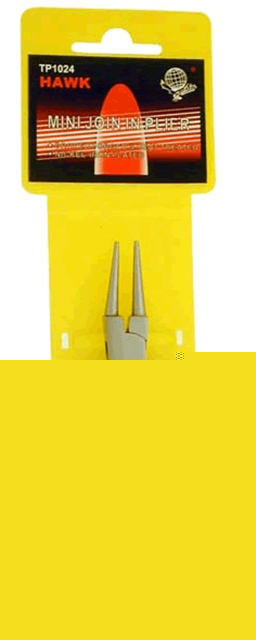 Golden handle round nose craft plier