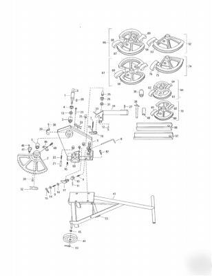 Greenlee model 1818 mechanical bender retail=$5400 