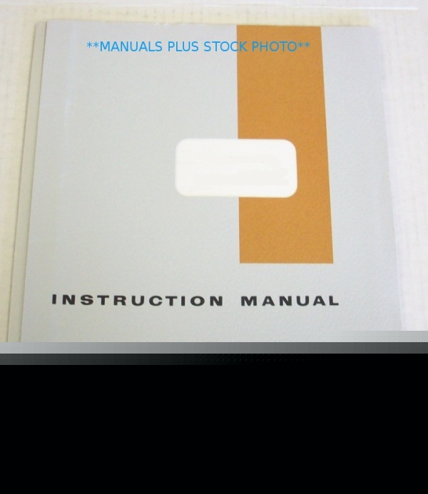 Kepco pax 15-0.75 op/service manual - $5 shipping 