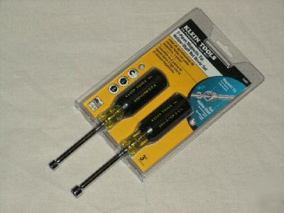 Klein tools 2 piece magnetic tip nut drive set