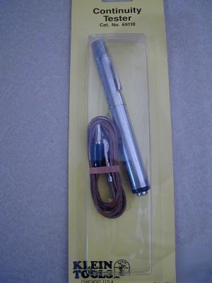 Klein tools continuity tester 69110 flashlight 36