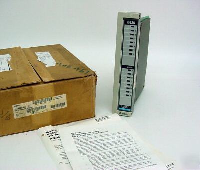 Modicon as-B825-016 true high 24VDC input module ( )