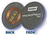 New 20 hid 26 bit micro-prox tag stickers