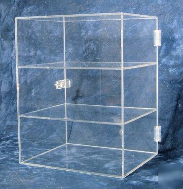 New acrylic display case , 3 shelf