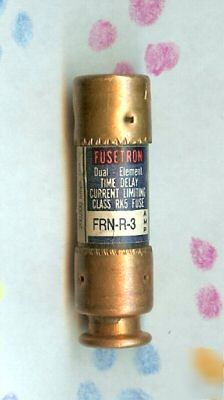 New bussmann frn-r-3 fuse fusitron FRNR3 frn-r 3 amp