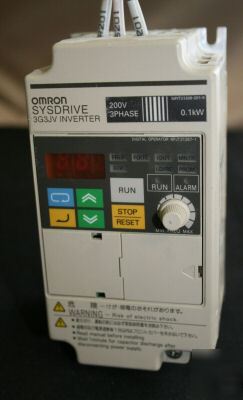 Omron sysdrive inverter 3G3JV -A2001 (B1E)