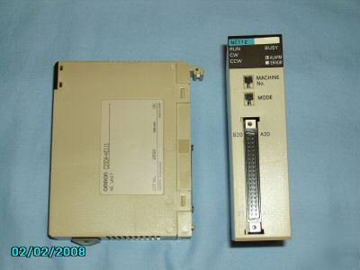 Omron sysmac C200H plc nc unit # C200H-NC112