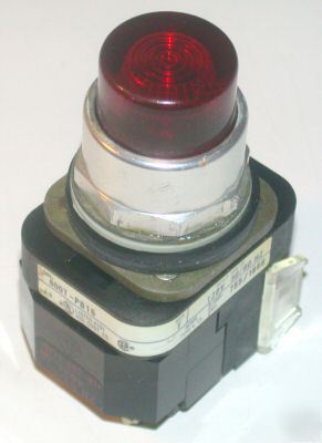 Very nice allen bradley red push button model#800T-PB16