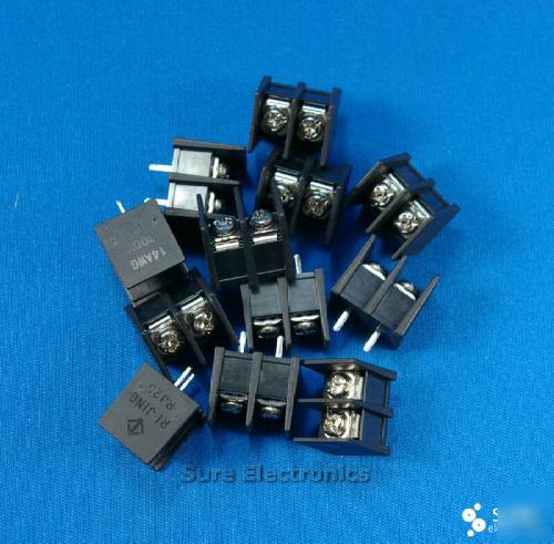 20PCS block terminal terminals connectors, 10A, 300V(b)