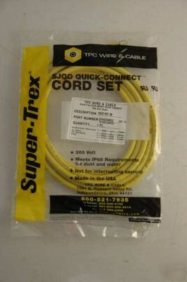 50 tpc wire & cable 80243 cord assembly-4PIN dbl ended