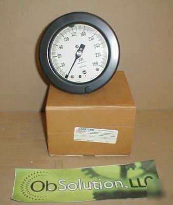 Ametek/solfrunt 1903 pressure gauge 300PSI - nos