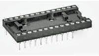 Augat 524-AG11D-es 24 pos solid dip ic sockets 20 pc 