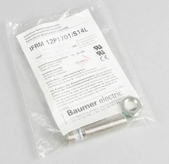 Baumer ifrm 12P1701/S14L inductive proximity switch 