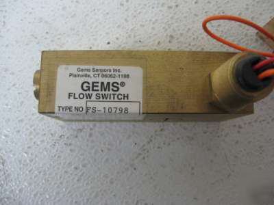 Check valves, flow switch, safety valve lot of 4