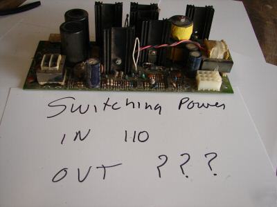 Cnc power supply 110 in out =?? 