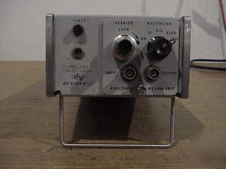 Dymec 2460A amplifier