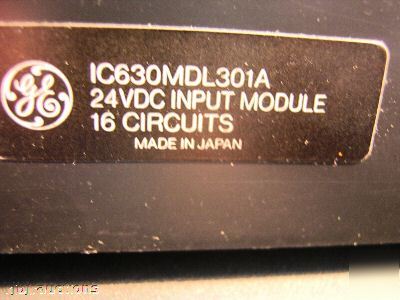 Ge fanuc IC630MDL301A 24VDC input module 16 circuits