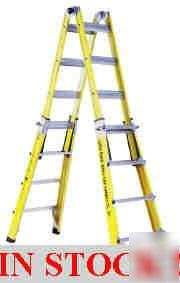 Little giant fiberglass 17 1A electrician ladder 