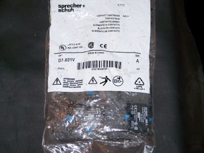 New 10 sprecher + schuh D7-XO1V contact cartridges