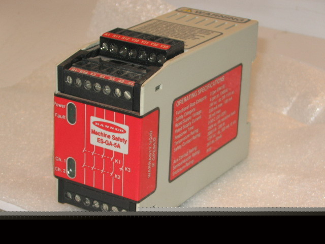 New banner machine safety stop switch es-ga-5A