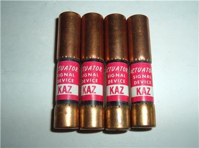 New bussmann kaz actuator fuses, 