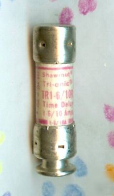 New gould shawmut tr-1-6/10R fuse 1 6/10 amp tr 1.6 r