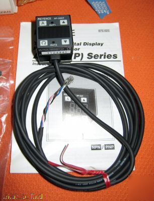 New keyence ap-33KP digital display pressure sensor ap