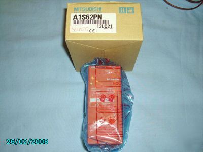 New * * mitsubishi melsec power supply A1S62PN bnib