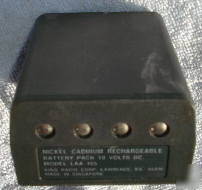 Nickel cadmium-ni-cd rehargeable battery pack 10V dc
