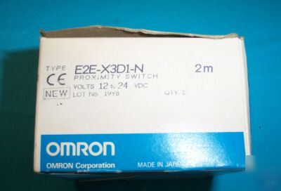 Omron E2E-X3D1-n proximity switch *** ***