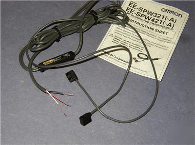 Omron ee-SPW421-a amp in cable photo micro sensor