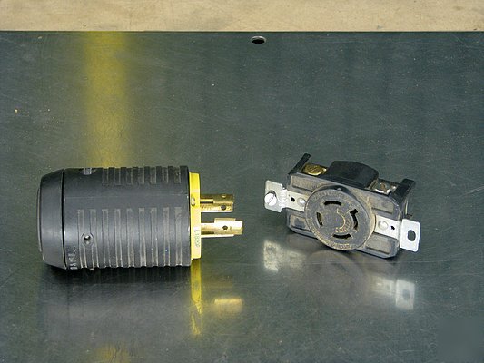 P&s hart 20 amp plug receptacle twist lock 120/208 y