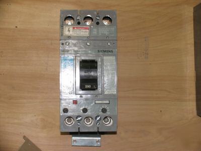 Siemens centron series circuit breaker 250AMP