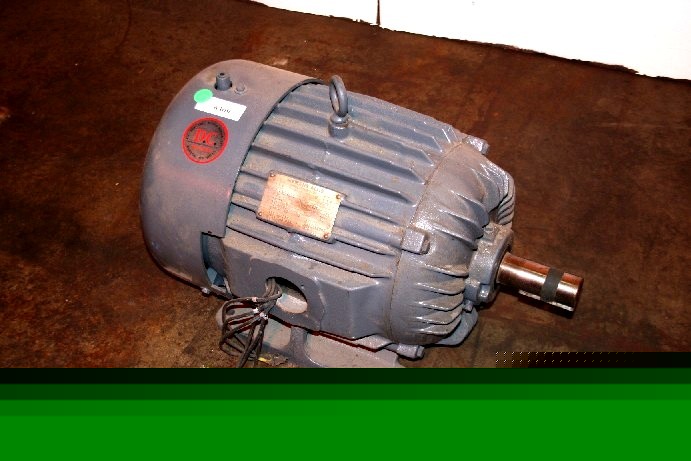 Siemens motor rg 7, 1750 rpm, 15/3.7 hp, #6309 wh